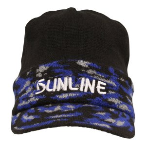 画像5: (28%引) サンライン 獅子ファイヤーブリムニットキャップ CP-5161 レッド ブルー ホワイト フィッシング 帽子 ウエア 磯釣り 鮎 船 ルアー 釣具 (5)