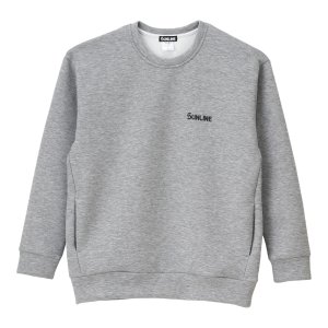 画像4: (28%引) サンライン M L LL ダンボールニットクルーネックシャツ SUW-15410 フィッシング ウエア ジャケット 磯釣り 鮎 船 ルアー 釣具 (4)