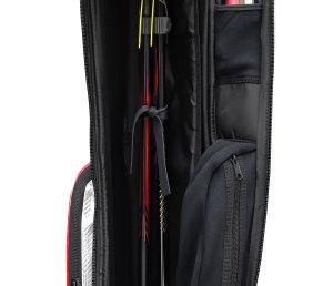 画像8: (22%引き)マルキュー パワーロッドケース TR-01 ブラック/ゴールド フィッシング 竿入れ 道具入れ 釣り具 磯釣 鮎 船 ルアー(予約 3月入荷) (8)