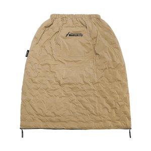 画像2: (22%引) マルキュー グラフェン防寒スカート MQ-01 ベージュ フリーサイズ 磯釣り 鮎 船 ルアー 防寒 へらスカート ウエア 18472 (2024年新製品) (2)