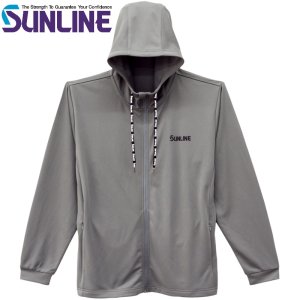 画像4: (28%引) サンライン DRY ドライ フルジップパーカー(虫よけ) S M L LL 3L SUW-15505DPK フィッシング ウエア 磯釣り 鮎 船 ルアー 釣具 (4)