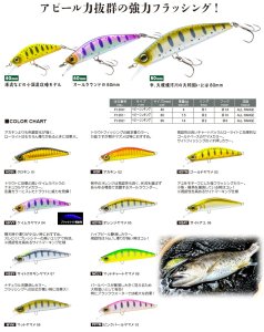 画像12: DUEL 60S 7.5g ハードコア トラウト ヘビーフラット F1261 デュエル シンキング ミノー ルアー (12)