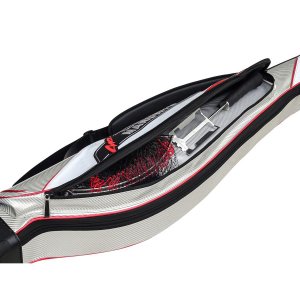 画像4: (22%引き)マルキュー パワーロッドケース TR-01 ホワイト/レッド 18467 フィッシング 竿入れ 道具入れ 釣り具 磯釣 鮎 船 ルアー(予約 3月入荷) (4)