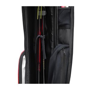 画像8: (22%引き)マルキュー パワーロッドケース TR-01 ホワイト/レッド 18467 フィッシング 竿入れ 道具入れ 釣り具 磯釣 鮎 船 ルアー(予約 3月入荷) (8)