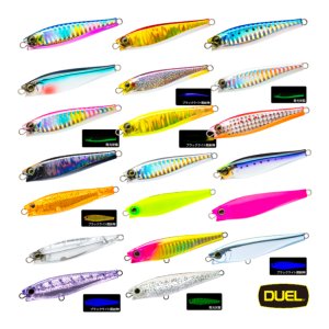 画像1: DUEL ハードコア モンスターショット S 80 30g デュエル ヨーヅリ シンキングペンシル シーバス ソルトミノー ルアー F1207 (1)