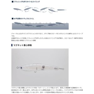 画像13: (30%引)マリア レガート F140 35g ヒラマサ 青物 大物 海外向き シーバス ソルトルアー ミノー ヤマリア ヤマシタ (13)