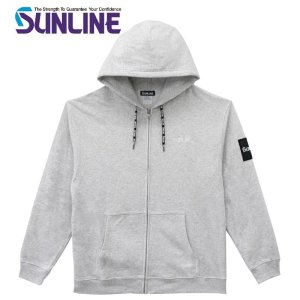 画像3: (28%引) サンライン フルジップパイルパーカー M L LL ブラック アッシュ グリーン SUW-15507 フィッシング ウエア 磯釣り 鮎 船 ルアー 釣具 (2025年) (3)