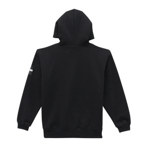 画像4: (28%引) サンライン ブラッシュドプルオーバーパーカー M L LL ブラック アッシュ SUW-15508 フィッシング ウエア 磯釣り 鮎 船 ルアー 釣具 (2025年) (4)