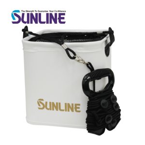 画像1: (28%引) サンライン メッシュトップバケツ SB-553 フィッシング 道具入れ コマセ入れ 磯釣り 鮎 船 ルアー 釣具 (1)