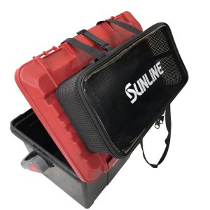 画像3: (28%引) サンライン メッシュウォッシャブルボックス(XLサイズ) SFB-116 フィッシング 道具入れ バッグ 磯釣り 鮎 船 ルアー 釣具 (3)