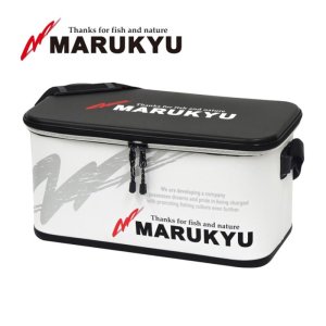 画像1: (23%引き）マルキュー ドライバッグ MQ-01 (typeP) タイプピー ホワイト フィッシング 釣具 エサ入れ 道具入れ 磯釣り 鮎 船 ルアー 18482 (1)