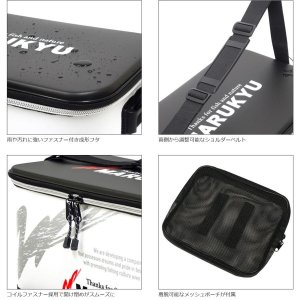 画像2: (23%引き）マルキュー プライムエリア ドライバッグ PA-02 (typeP) タイプピー オリーブ フィッシング 釣具 エサ入れ 道具入れ 磯釣り 鮎 船 ルアー 18486 (2)