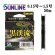画像1: (40%引）サンライン 黒渓流ナイロン 0.15号 0.175号 0.2号 0.25号 0.3号 0.4号 0.5号 0.6号 0.8号 1号 1.25号 1.5号 50m ハリス 磯 鮎 日本製 国産ライン (1)