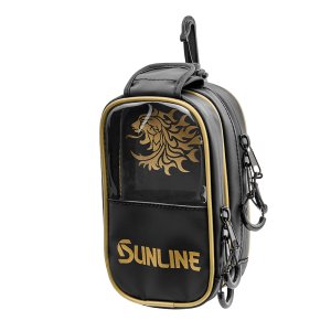 画像2: (28%引) サンライン プラスワンポーチ SFP-0160 ゴールド シルバー フィッシング 道具入れ タックルボックス 磯釣り 鮎 船 ルアー 釣具 (2026年新製品予約4月発売) (2)