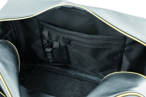 画像4: (28%引) サンライン トラベルショルダーバッグ SFB-1007 ゴールド シルバー フィッシング バック カバン 磯釣り 鮎 船 ルアー 釣具 (2026年新製品予約4月発売) (4)