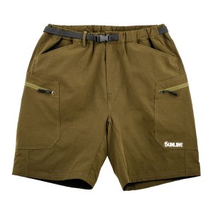 画像5: (28%引) サンライン フィッシングハーフパンツ SUW-05305 M L LL 3L ブラック グリーン オリーブ フィッシング 半ズボン ウエア 磯釣り 鮎 船 ルアー 釣具(2026年新製品予約4月発売) (5)