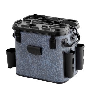 画像3: (28%引) サンライン ボートタックルバッグ SFB-0647 ブラック ライトグレー フィッシュカモ フィッシング 道具入れ コマセ入れ 磯釣り 鮎 船 ルアー 釣具 (2026年新製品予約5月発売) (3)