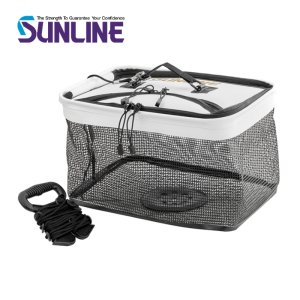 画像1: (28%引) サンライン フロートスカリ SFB-0901 ホワイト フィッシング 魚入れ 道具入れ コマセ入れ 磯釣り 鮎 船 ルアー 釣具 (2026年新製品予約5月発売) (1)