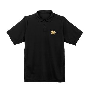 画像2: (28%引) サンライン 獅子プレミアムドライポロシャツ SUW-04603CW ブラック/ネイビー/ダークグレーM L LL 3L フィッシングウエア 磯釣り 鮎 船 ルアー 釣具 (2026年新製品予約3月発売) (2)