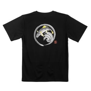 画像3: (28%引) サンライン シルキー ドライTシャツ SUW-15602DT ブラック/ダークグレー/ライトグレー/オリーブ M L LL 3L ウエア 磯釣り 鮎 船 ルアー 釣り具 (2026年新製品予約3月発売) (3)