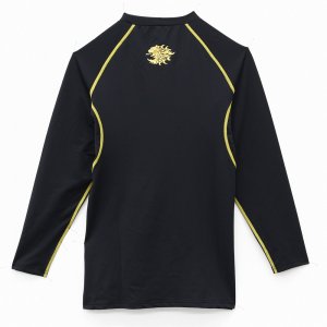 画像3: (28%引) サンライン クイック ドライアンダーロングシャツ SUW-06213CW ゴールド/シルバー M L LL 3L フィッシングウエア 磯釣り 鮎 船 ルアー 釣り具 (2026年新製品予約4月発売) (3)