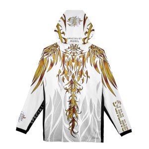 画像3: (28%引) サンライン PRODRY プロドライ ロングフーディ SUW-04602CW ホワイト 3L 4L パーカー フィッシングウエア 磯釣り 鮎 船 ルアー 釣り具 (2026年新製品予約5月発売) (3)