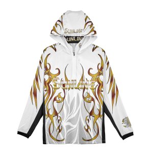 画像2: (28%引) サンライン PRODRY プロドライ ロングフーディ SUW-04602CW ホワイト 3L 4L パーカー フィッシングウエア 磯釣り 鮎 船 ルアー 釣り具 (2026年新製品予約5月発売) (2)