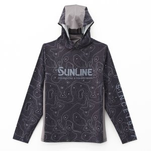 画像2: (28%引) サンライン BUGOFF クイックドライフーディー SUW-04604CW M L LL 3L パーカー フィッシングウエア 磯釣り 鮎 船 ルアー 釣り具 (2026年新製品予約4月発売) (2)