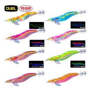 画像1: ヨーヅリ アオリーQ 大分布巻 3.5号 19g A997R DUEL デュエル アオリイカ エギングルアー 餌木 釣り具 (1)