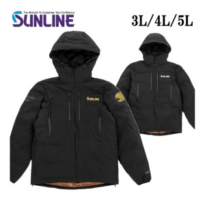 画像1: (28%引) サンライン サーモライトパーカー SUW-02603 3L 4L 5L 獅子ゴールド SUNLINEシルバー フィッシング ジャンパー 防寒ウエア 磯釣り 船 ルアー 釣具 (2026年新製品 10月発売予約) (1)
