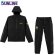 画像4: (28%引) サンライン ライトレインスーツ SUW-26901 M L LL 3L 獅子ゴールド SUNLINEシルバー フィッシング 防寒ウエア 磯釣り 鮎 船 ルアー 釣具 (2026年新製品 10月発売予約) (4)