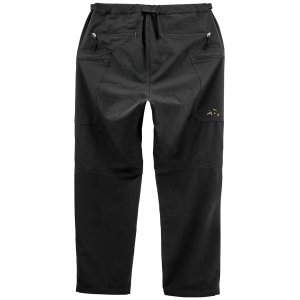 画像2: (28%引) サンライン フィッシングロングパンツ(ショート丈) SUW-05304 M L LL ブラック フィッシング ズボン ウエア 磯釣り 鮎 船 ルアー (2026年新製品 9月発売予約) (2)