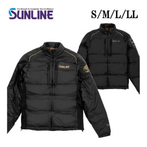 画像1: (28%引) サンライン サーモライトインナージャケット SUW-02601 S M L LL ゴールド シルバー フィッシング ジャンパー 防寒ウエア 磯釣り 船 ルアー 釣具 (2026年新製品 10月発売予約) (1)