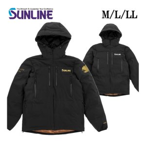 画像1: (28%引) サンライン サーモライトパーカー SUW-02603 M L LL 獅子ゴールド SUNLINEシルバー フィッシング ジャンパー 防寒ウエア 磯釣り 船 ルアー 釣具 (2026年新製品 10月発売予約) (1)