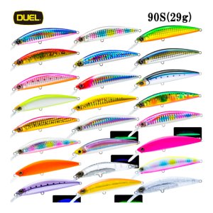 画像1: DUEL ハードコア ヘビーミノー 90S 29g シンキング F1189 デュエル ヨーヅリ シーバス ミノー ソルトルアー 釣り具 (1)