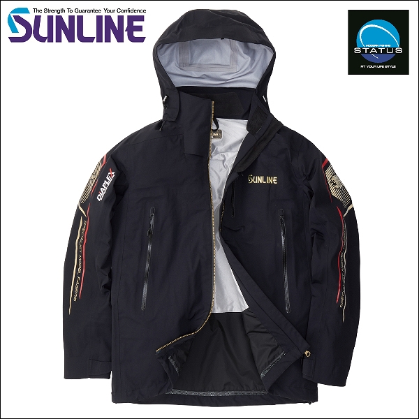 SUNLINE DIAPLEX ウォームアップ スーツ ブラック 黒 S M L LL 3L 4L 