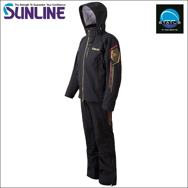 SUNLINE DIAPLEX ウォームアップ スーツ ブラック 黒 S M L LL 3L 4L 