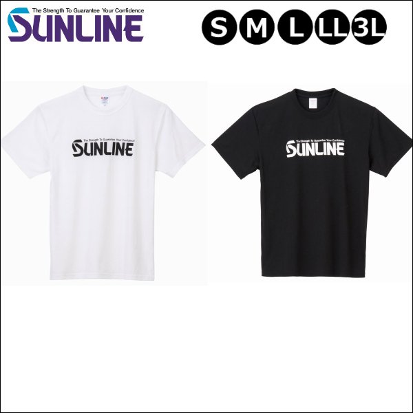 SUNLINE ＤＲＹシャツ Ｔシャツ ホワイト ブラック S M L LL 3L SUW15024DT