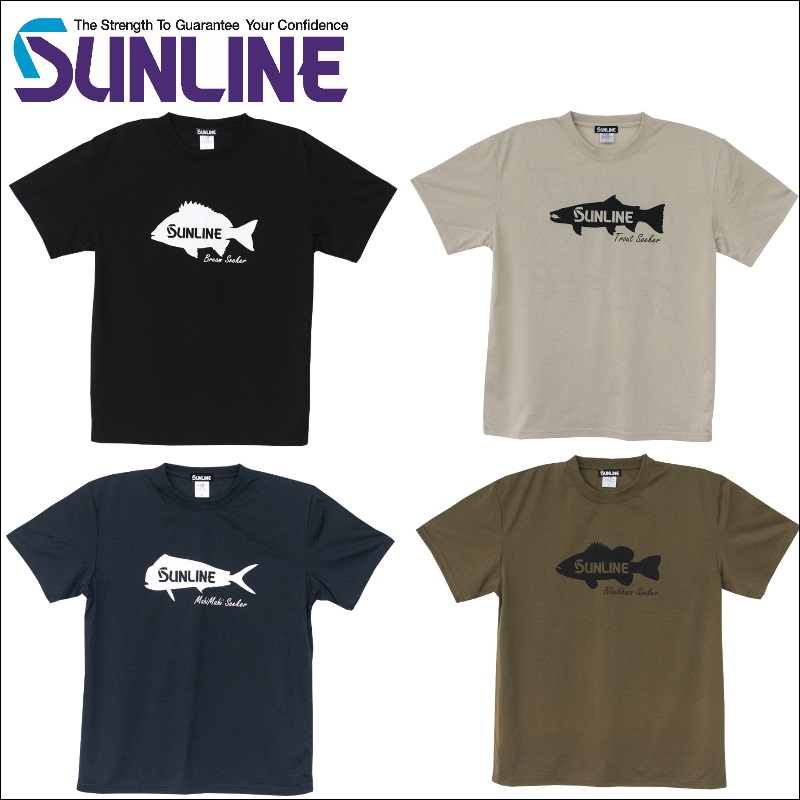 SUNLINE DRY ドライ Tシャツ アウトドア用品 SUW15203DT