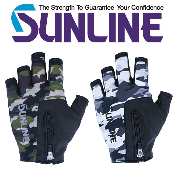 Sunline ゲームグローブ 手袋 アウトドア用品 吸水速乾 虫よけ加工sug312