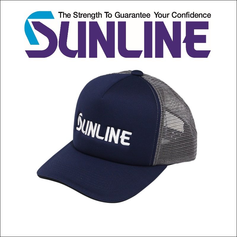 SUNLINE ロゴ メッシュキャップ 帽子 アウトドア用品 CP3822