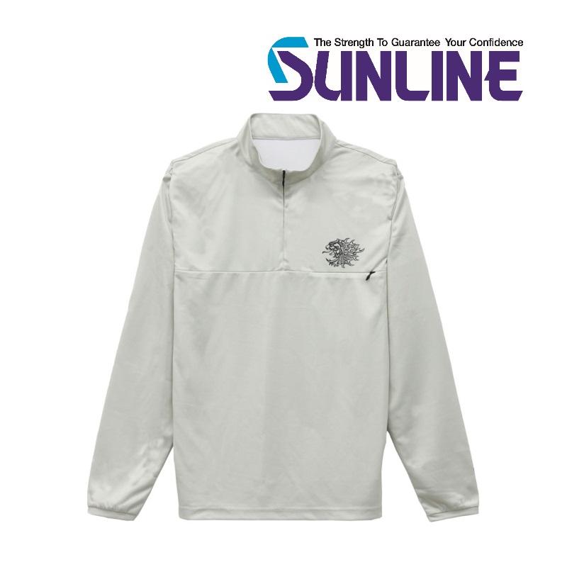 SUNLINE 獅子ジップシャツ Ｔシャツ ロングシャツ 虫除け suw04215cw